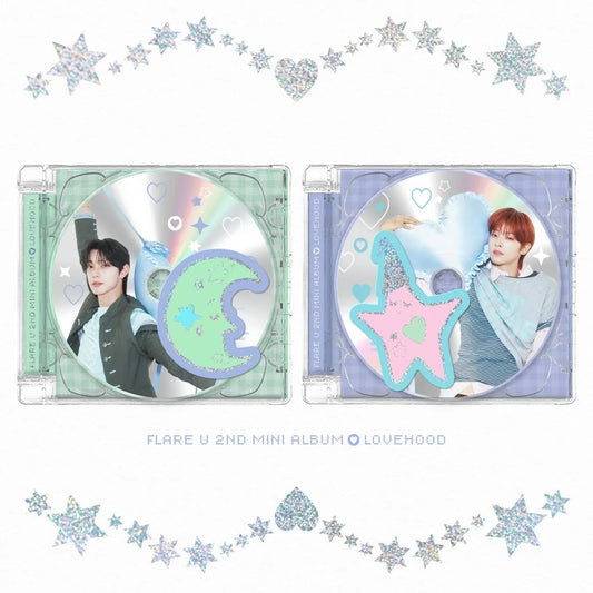 [PRE-ORDER] FLARE U - 2ND MINI ALBUM [LOVEHOOD] JEWEL CASE VER.