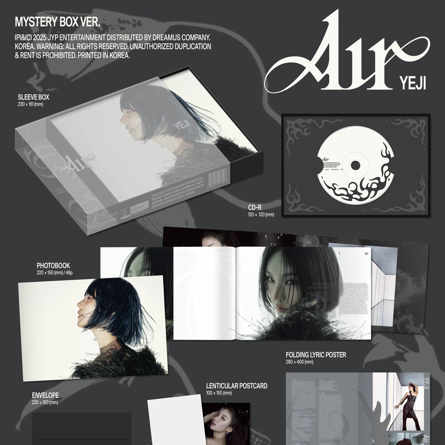 YEJI ALBUM [AIR/MYSTERY BOX Ver.]