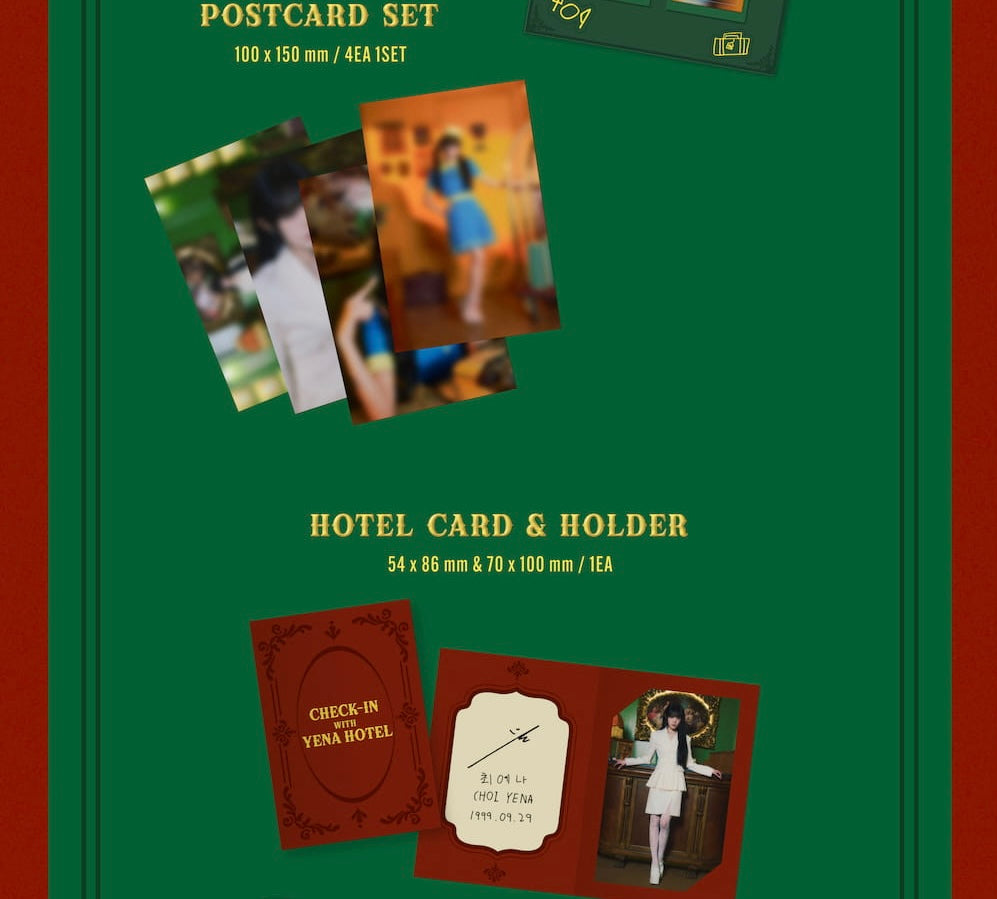 [PRE-ORDER] 2025 SEASON'S GREETINGS - YENA [CHECK-IN WITH YENA HOTEL]