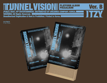 ITZY 11TH MINI ALBUM [TUNNEL VISION/POCAALBUM VER.]