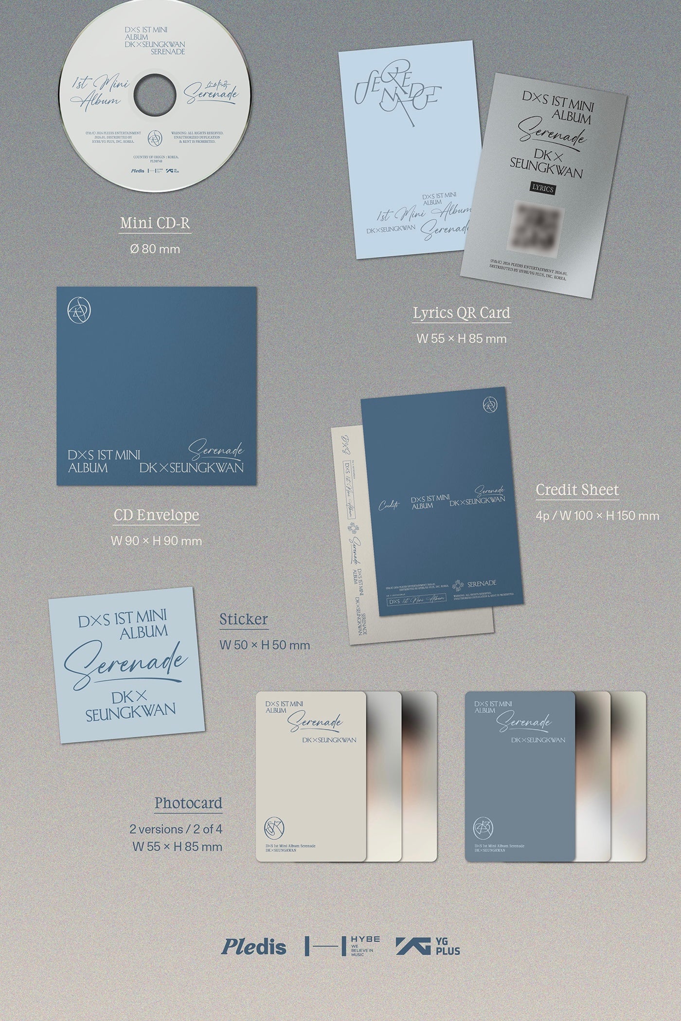 DXS 1st Mini Album [Serenade/Compact ver.] – Kawaii Alley