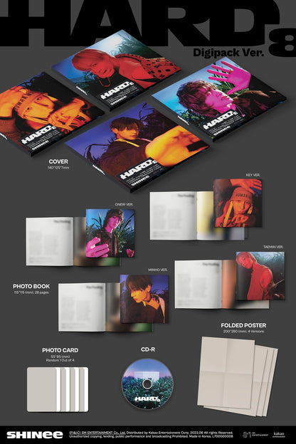 SHINEE 8TH ALBUM [HARD/DIGIPACK VER.]