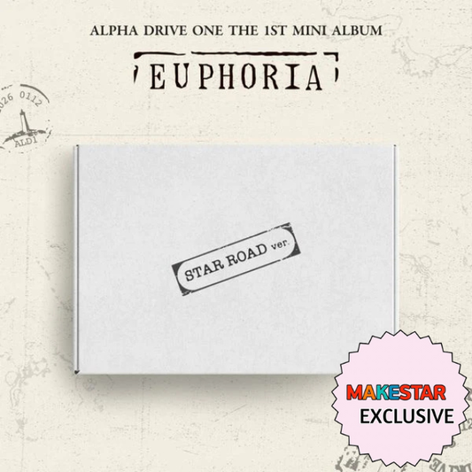 [PRE-ORDER][MAKESTAR EXCLUSIVE] ALPHA DRIVE ONE THE 1ST MINI ALBUM [EUPHORIA/STAR ROAD VER.]