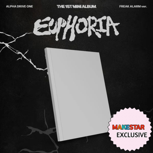 [PRE-ORDER][MAKESTAR EXCLUSIVE] ALPHA DRIVE ONE THE 1ST MINI ALBUM [EUPHORIA/FREAK ALARM Ver.]