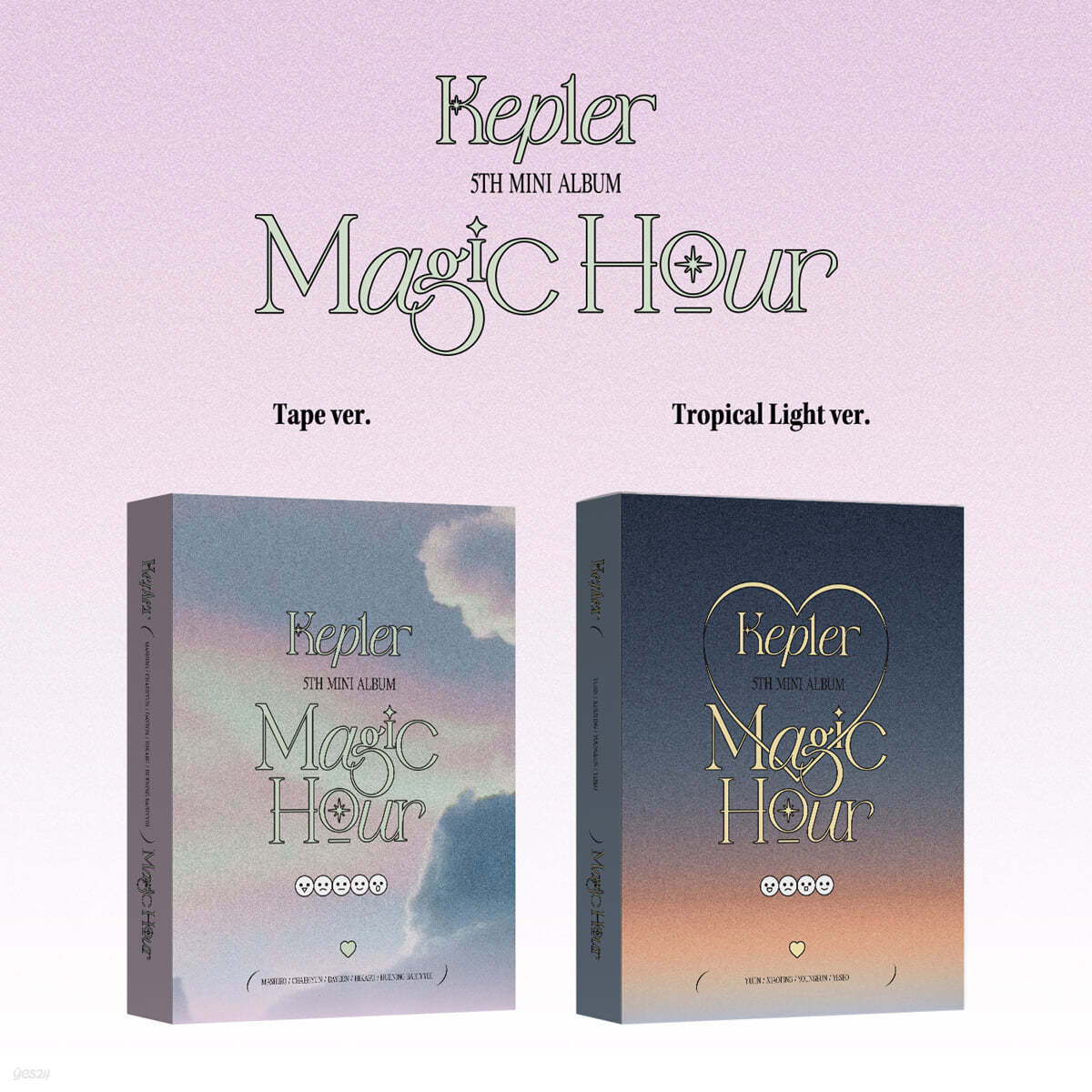 KEP1ER’s 5th Mini Album MAGIC HOUR[Unit Ver.]