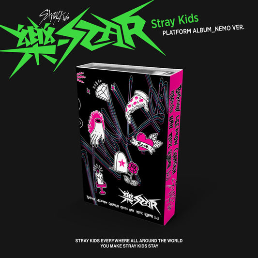 STRAY KIDS Mini Album - 樂-STAR/ROCK-STAR(NEMO VER.)
