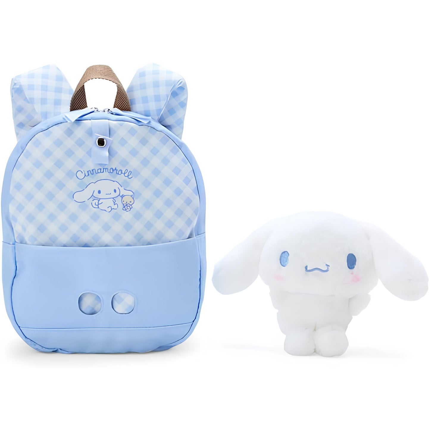 Sanrio Japan Kids Backpack With Cinnamoroll Plush