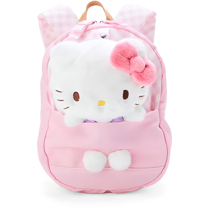 Sanrio Japan Kids Backpack With Hello Kitty Plush