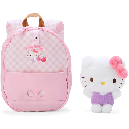 Sanrio Japan Kids Backpack With Hello Kitty Plush