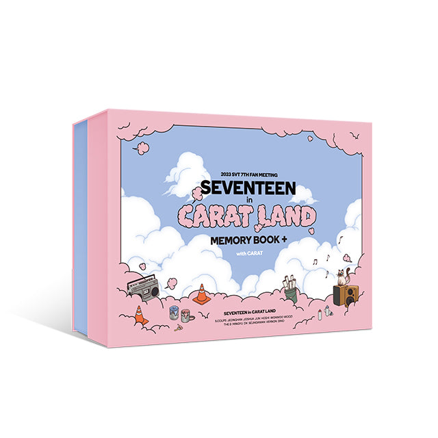 SEVENTEEN IN CARAT LAND (2023 SVT 7th Fan Meeting Memory Book + Digital Code)