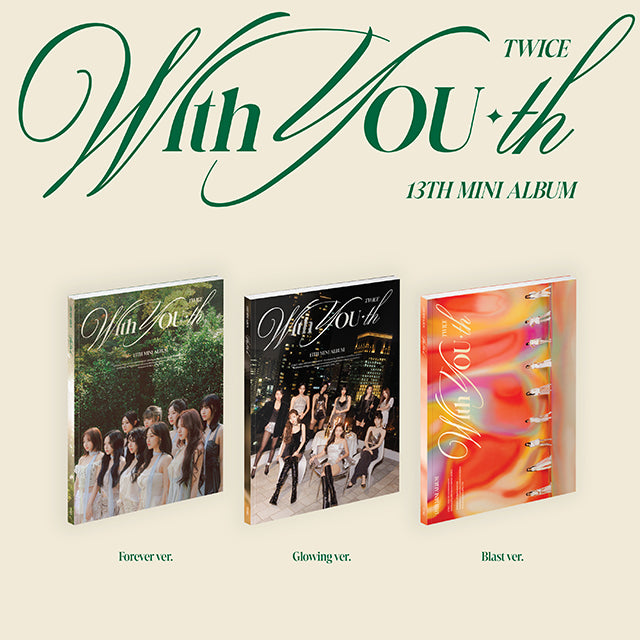 TWICE 13TH MINI ALBUM [WITH YOU-TH](Standard Ver.)