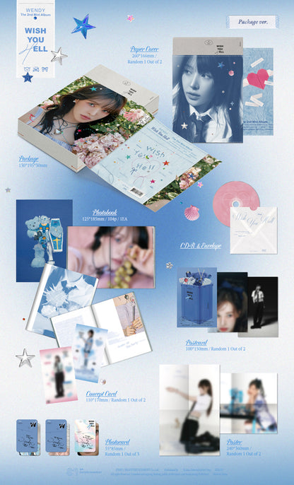 WENDY 2ND MINI ALBUM [WISH YOU HELL/PACKAGE VER.]
