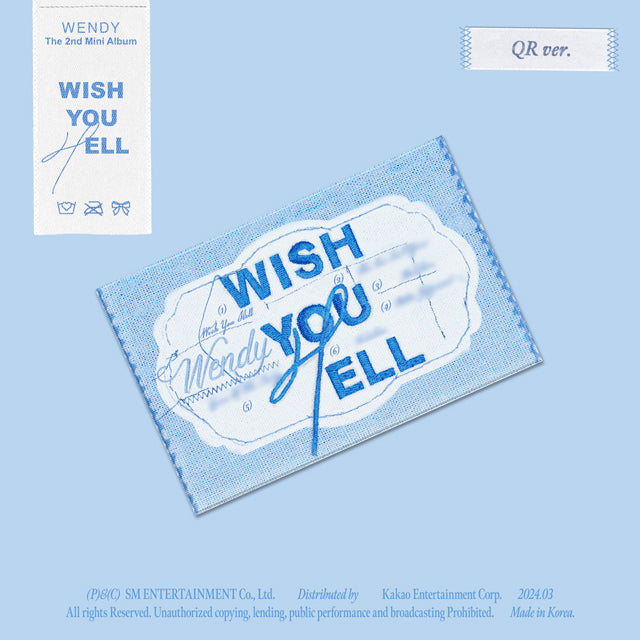 WENDY 2ND MINI ALBUM [WISH YOU HELL/QR VER.]