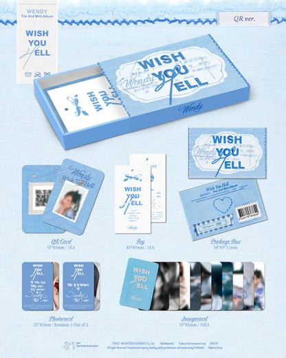 WENDY 2ND MINI ALBUM [WISH YOU HELL/QR VER.]