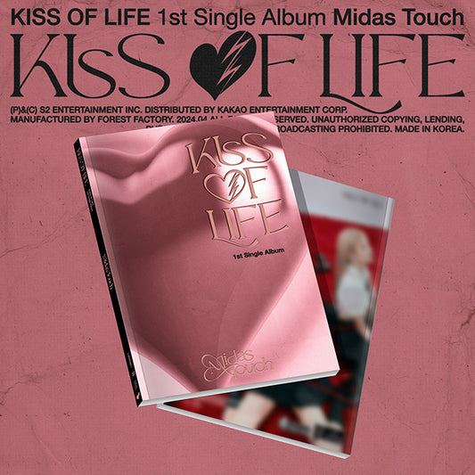 [PRE-ORDER] KISS OF LIFE - 1st Single Album [MIDAS TOUCH / PHOTOBOOK Ver]