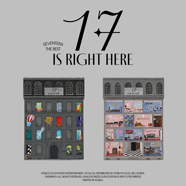 SEVENTEEN ALBUM [BEST ALBUM: 17 IS RIGHT HERE]