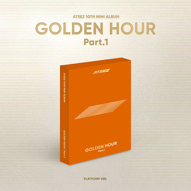 [PRE-ORDER] ATEEZ 10th MINI ALBUM [GOLDEN HOUR : Part.1/Platform Ver]