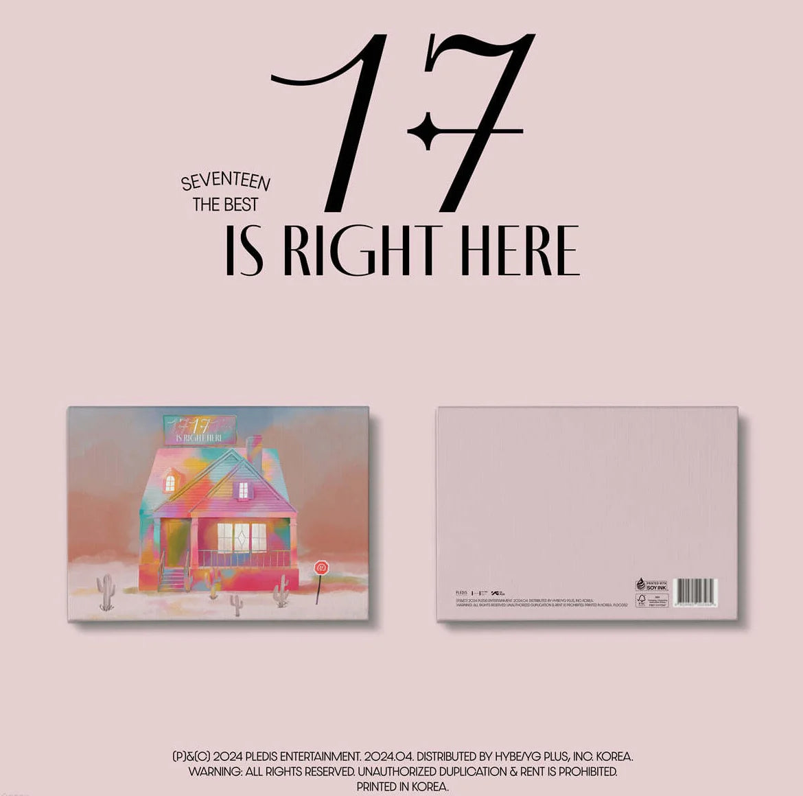 SEVENTEEN ALBUM [BEST ALBUM: 17 IS RIGHT HERE / Deluxe VER]