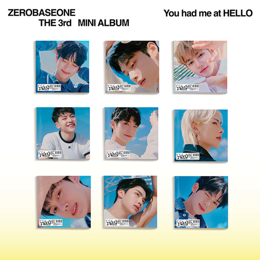 ZEROBASEONE 3rd MINI ALBUM [YOU HAD ME AT HELLO / Digipack Ver]