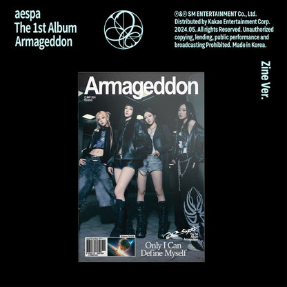 AESPA 1st Album [ARMAGEDDON / ZINE Ver]