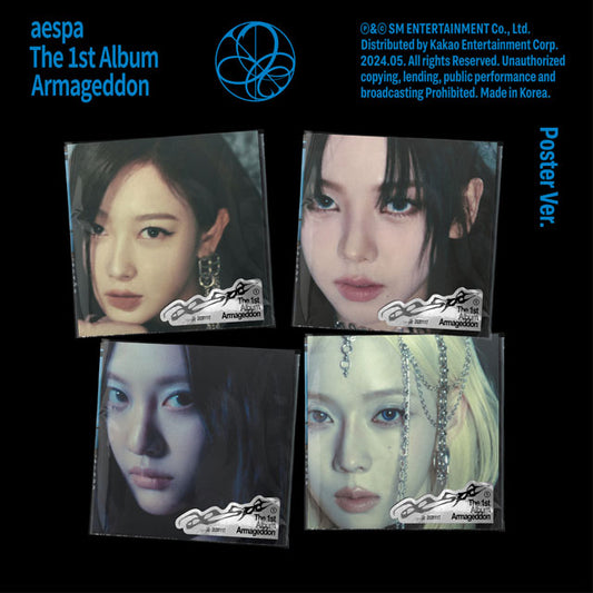 AESPA 1st Album [ARMAGEDDON / POSTER Ver]