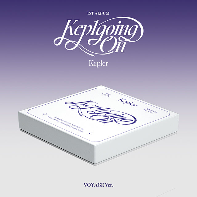 KEP1ER 1ST ALBUM [KEP1GOING ON/VOYAGE(Limited) Ver]