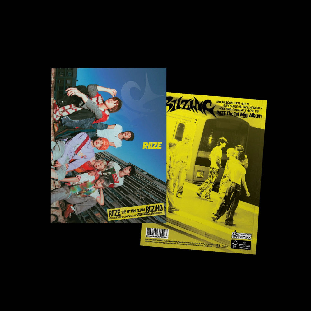 RIIZE 1st Mini Album - RIIZING (Photobook Ver.) + Lucky Draw Photocard – Choice Music LA RIIZE 1st Mini Album - RIIZING (Photobook Ver.) + Lucky Draw Photocard – Choice Music LA