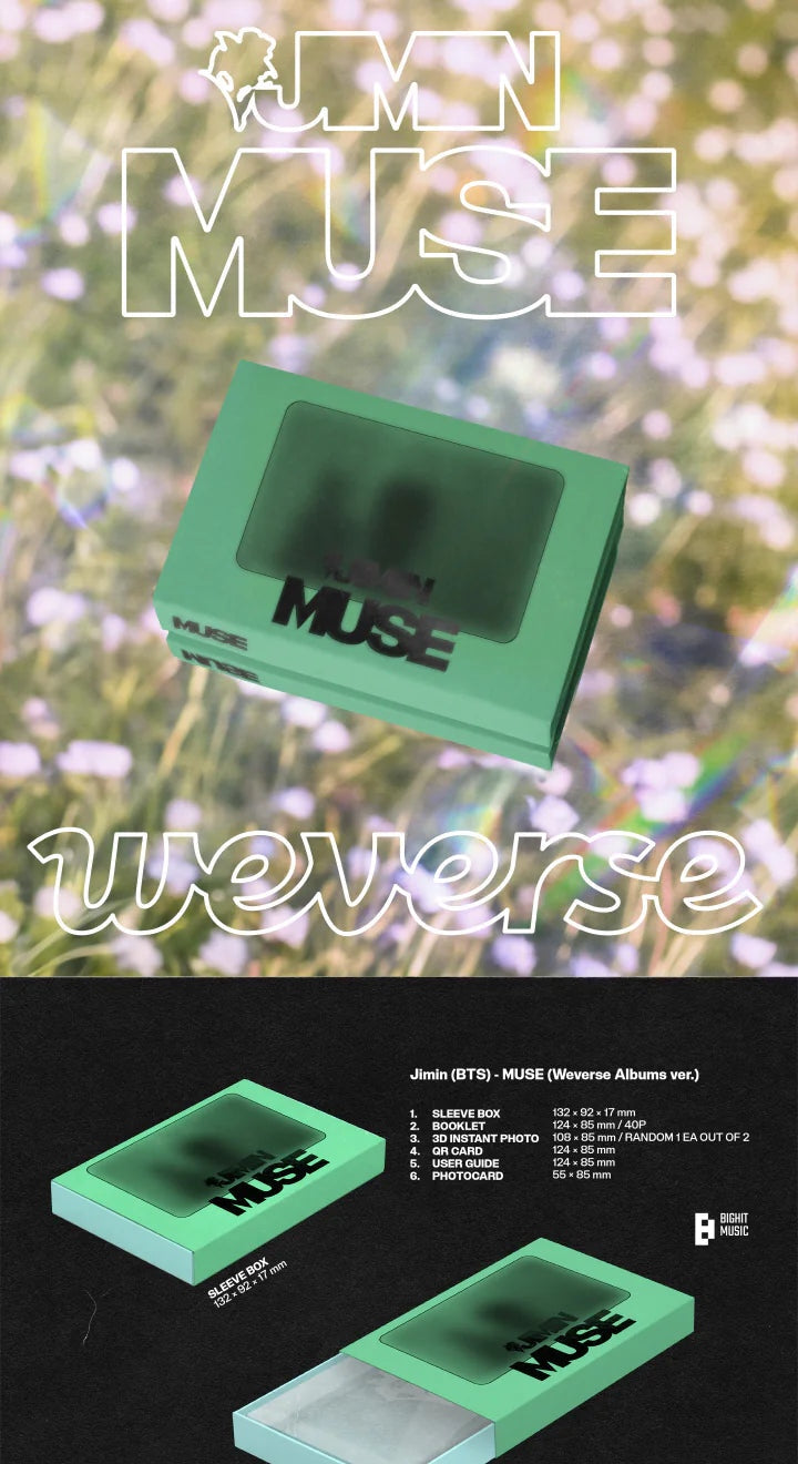 JIMIN ALBUM [MUSE/WEVERSE VER.] – Kawaii Alley