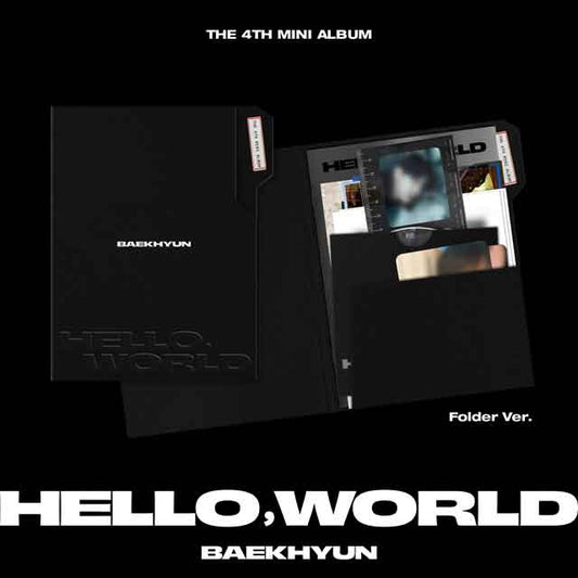 BAEKHYUN 4TH MINI ALBUM [HELLO, WORLD/FOLDER VER]