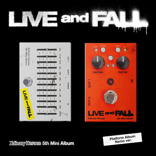 XDINARY HEROES 5TH MINI ALBUM [LIVE AND FALL/PLATFORM Ver.]