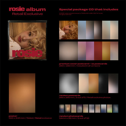 [PRE-ORDER] ROSE 1ST STUDIO ALBUM [ROSIE/RETAIL EXCLUSIVE Ver.]