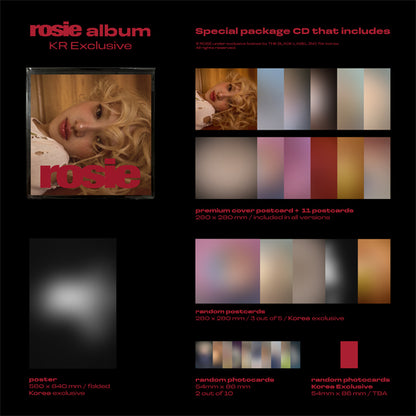 [PRE-ORDER] ROSE 1ST STUDIO ALBUM [ROSIE/KR EXCLUSIVE Ver.]