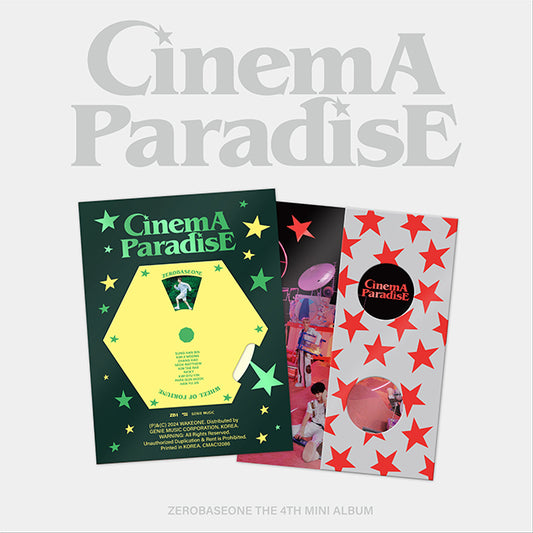 ZEROBASEONE 4TH MINI ALBUM [CINEMA PARADISE/Standard VER]