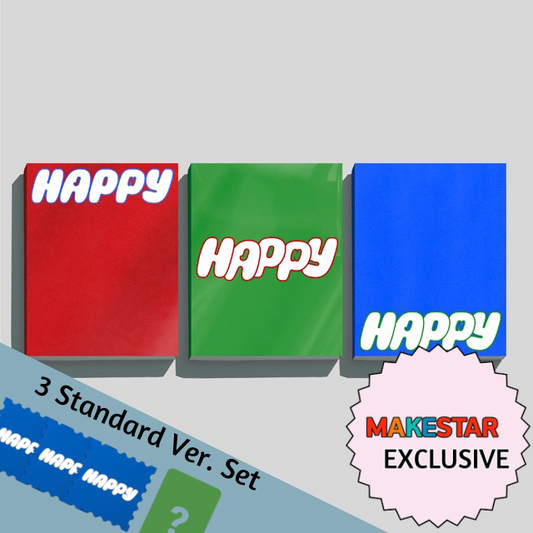 [MAKESTAR EXCLUSIVE] JIN 1ST SOLO ALBUM [HAPPY/Standard VER. 3Sets]