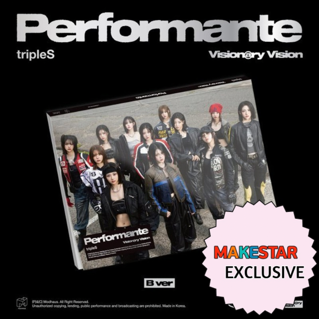 [MAKESTAR EXCLUSIVE] TRIPLES 2ND FULL ALBUM [VISIONARY VISION - PERFORMANTE/Standard VER.]