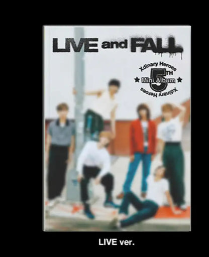 XDINARY HEROES 5TH MINI ALBUM [LIVE AND FALL/Photo Book Ver.]