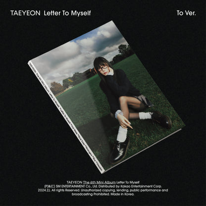 TAEYEON 6TH MINI ALBUM [LETTER TO MYSELF/TO VER.]