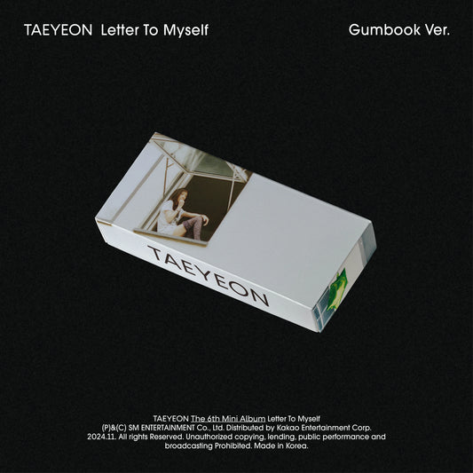 TAEYEON 6TH MINI ALBUM [LETTER TO MYSELF/GUM BOOK VER.]