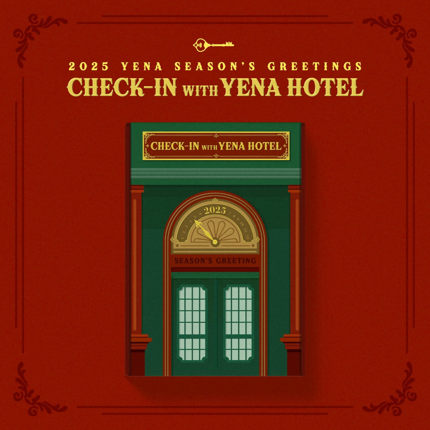 [PRE-ORDER] 2025 SEASON'S GREETINGS - YENA [CHECK-IN WITH YENA HOTEL]