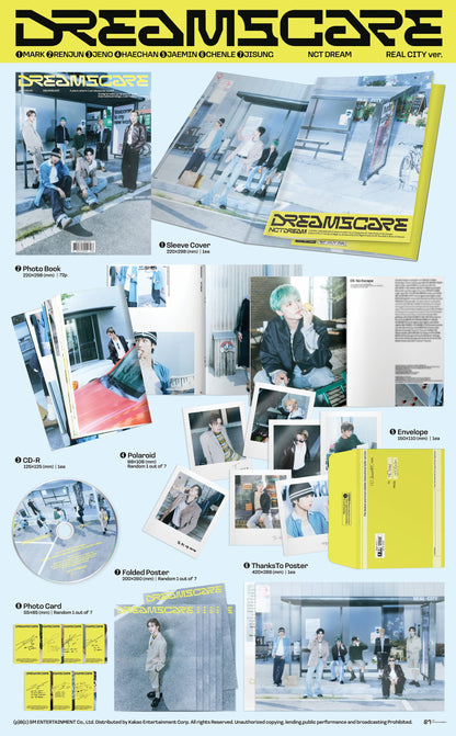 [MAKESTAR EXCLUSIVE] NCT DREAM 4TH FULL ALBUM [DREAMSCAPE/REAL CITY VER.]