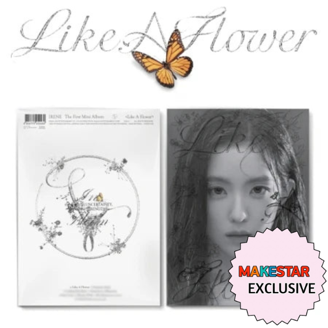 [MAKESTAR EXCLUSIVE] IRENE 1ST MINI ALBUM [LIKE A FLOWER/PHOTOBOOK VER.]