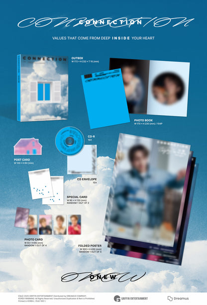 [PRE-ORDER] [MAKESTAR EXCLUSIVE] ONEW4TH MINI ALBUM [CONNECTION/Standard VER.]