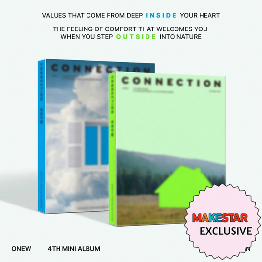 [PRE-ORDER] [MAKESTAR EXCLUSIVE] ONEW4TH MINI ALBUM [CONNECTION/Standard VER.]