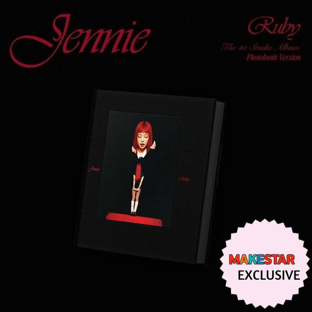 [PRE-ORDER] [MAKESTAR EXCLUSIVE] JENNIE 1ST STUDIO ALBUM [RUBY/PHOTOBOOK VER.]