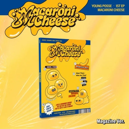 YOUNG POSSE EP Album (MACARONI CHEESE/MAGAZINE Ver)
