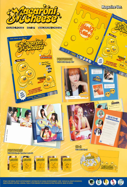 YOUNG POSSE EP Album (MACARONI CHEESE/MAGAZINE Ver)