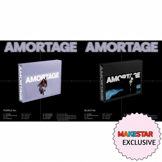 [MAKESTAR EXCLUSIVE] JISOO 1ST MINI ALBUM (AMORTAGE/EXCLUSIVE Ver.)