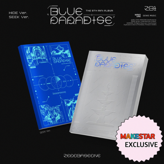 [MAKESTAR EXCLUSIVE] ZEROBASEONE THE 5TH MINI ALBUM [BLUE PARADISE/STANDARD VER.]