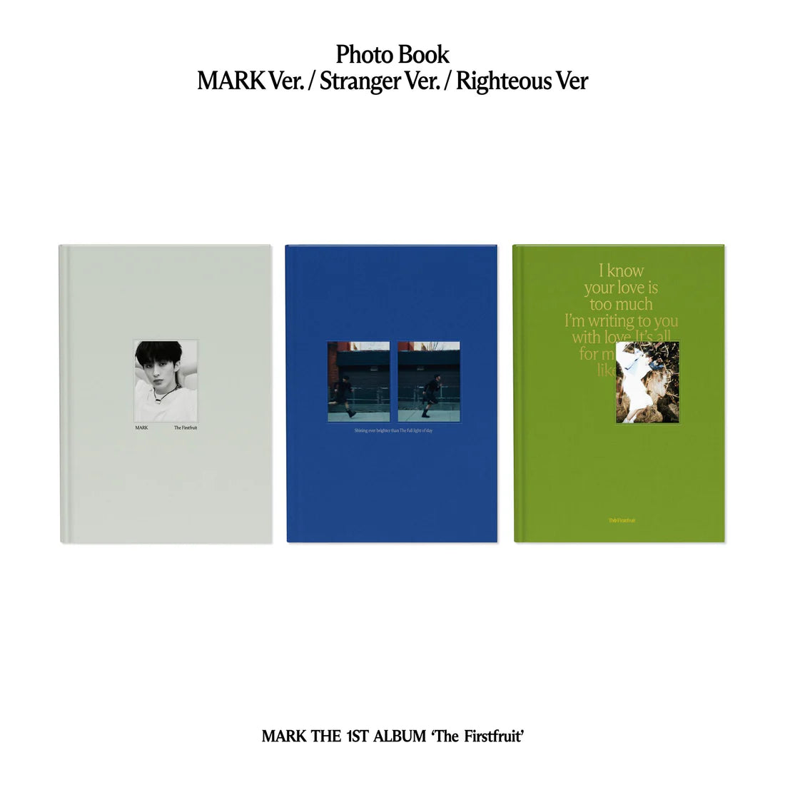 MARK 1ST ALBUM (THE FIRSTFRUIT/PHOTOBOOK Ver.)
