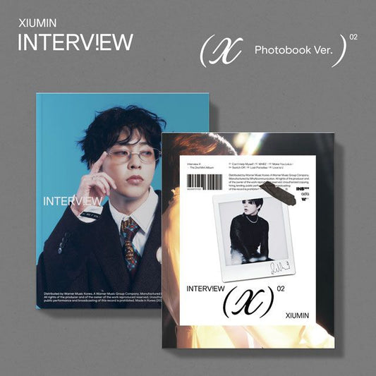 XIUMIN ALBUM (INTERVIEW X/PHOTOBOOK Ver.)